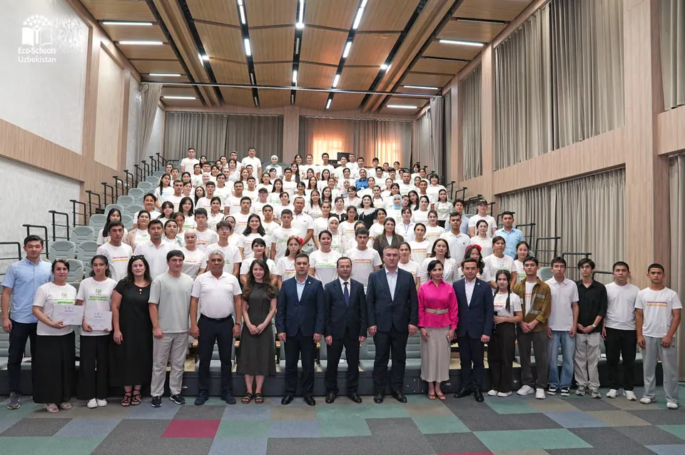 The Eco-Schools Uzbekistan summer educational camp, August 2026.
