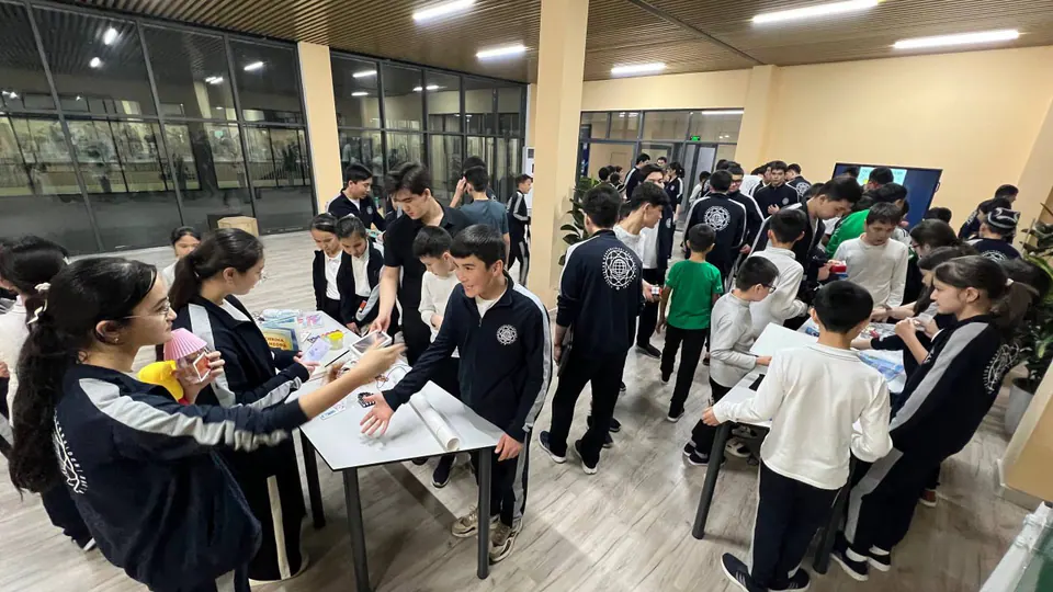 A swap market I organized at my school.