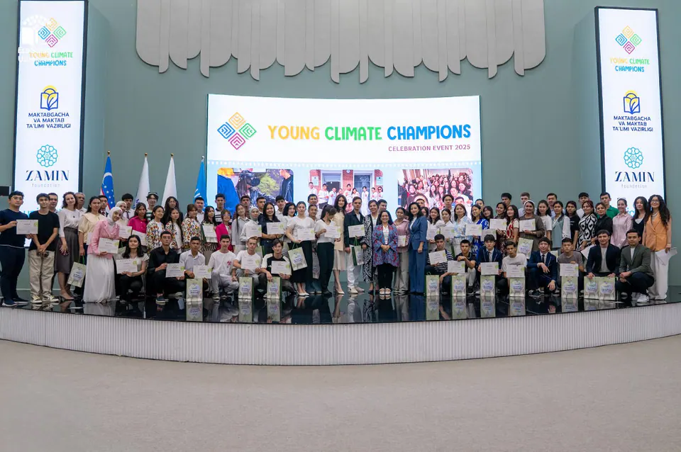 The Young Climate Champions celebration event, 2025.