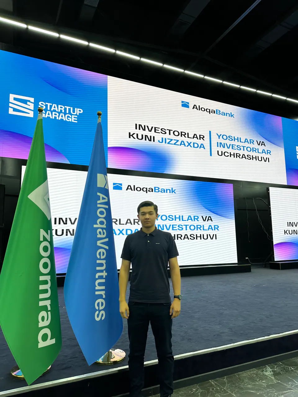 Investors Day in Jizzakh, where I pitched INTEGRA.