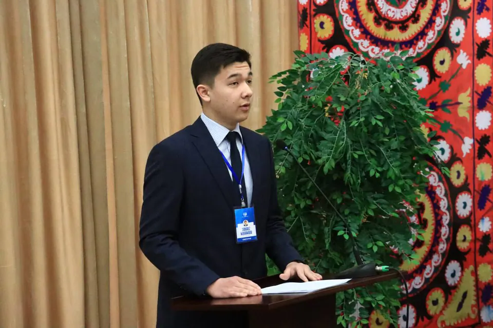 My first speech, at the first JMUN conference.