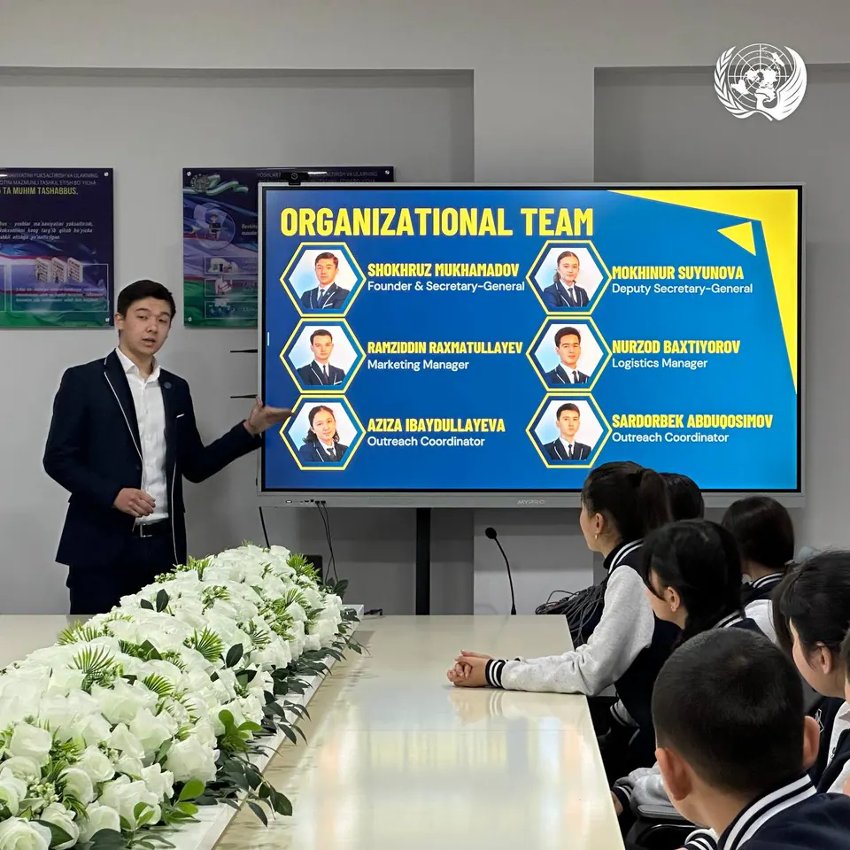 Introducing our organizing team. I lead JMUN as Founder & Secretary-General.