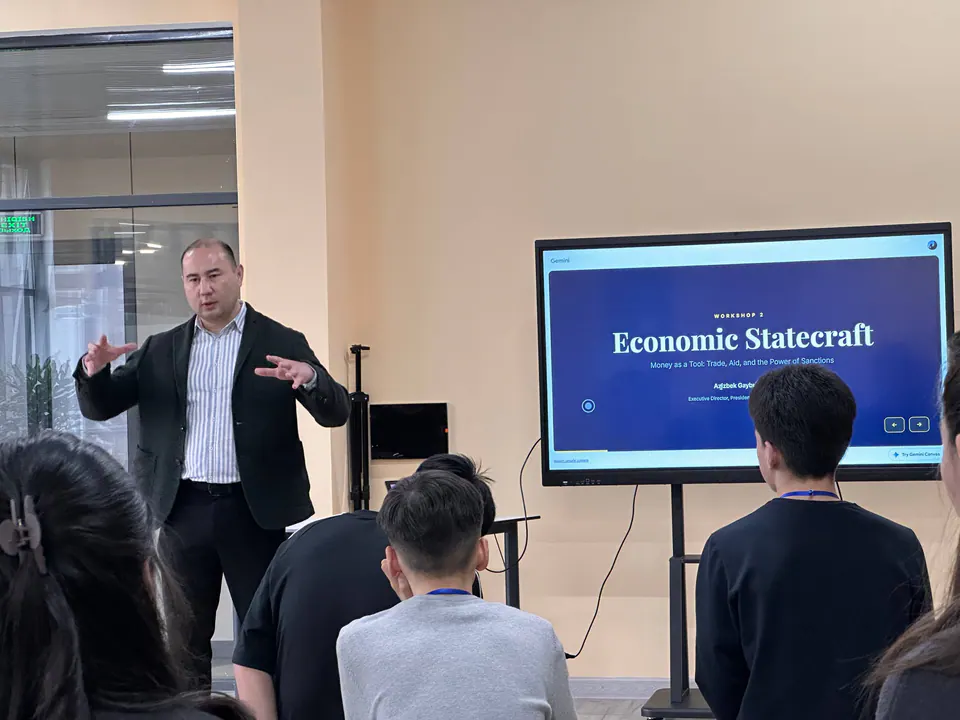 A workshop on economic statecraft.