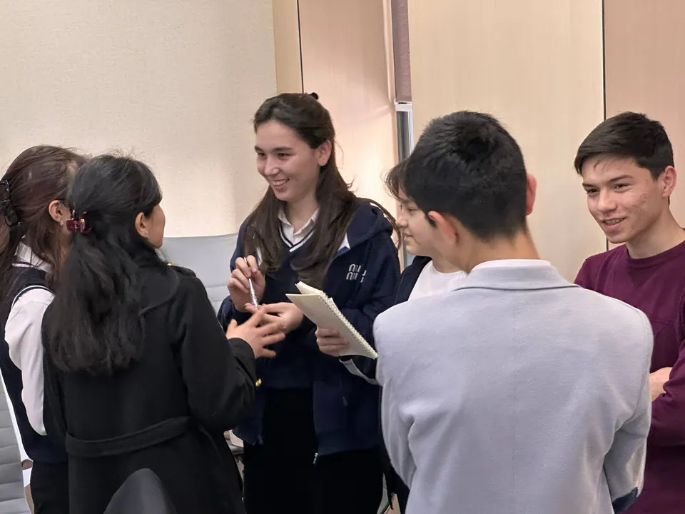 Working in teams.