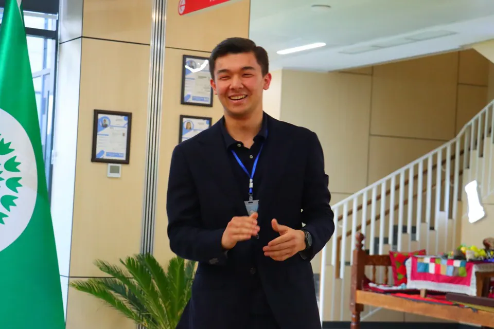 Caught mid-laugh at one of our events.