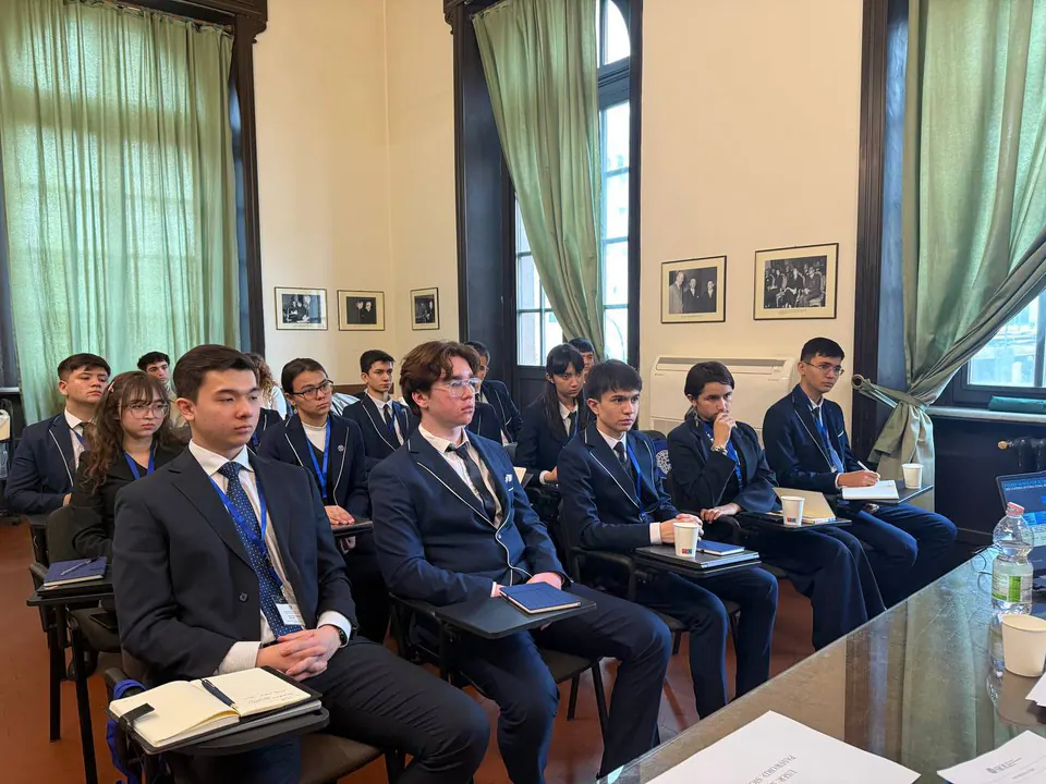 In class at SIOI.