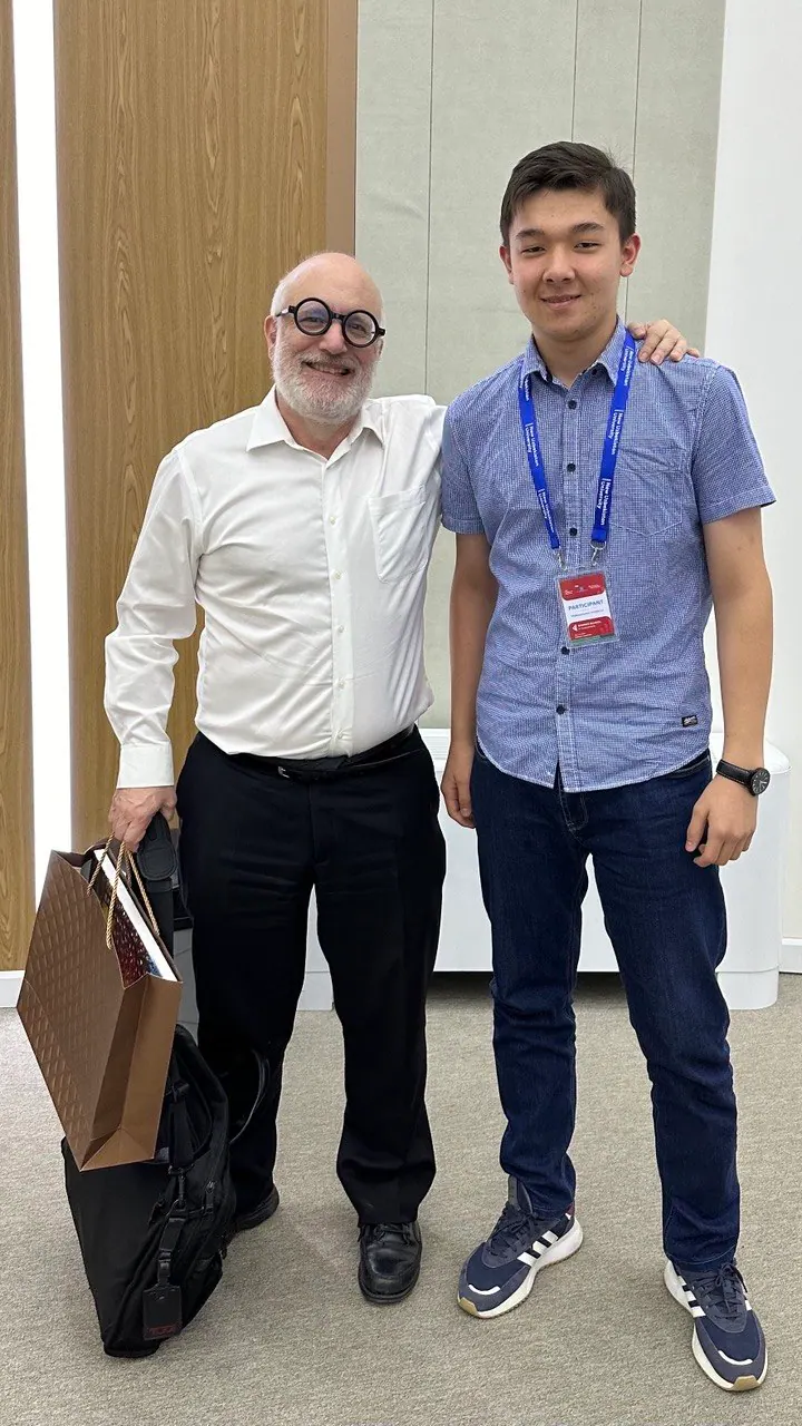 With Professor Steven Durlauf.