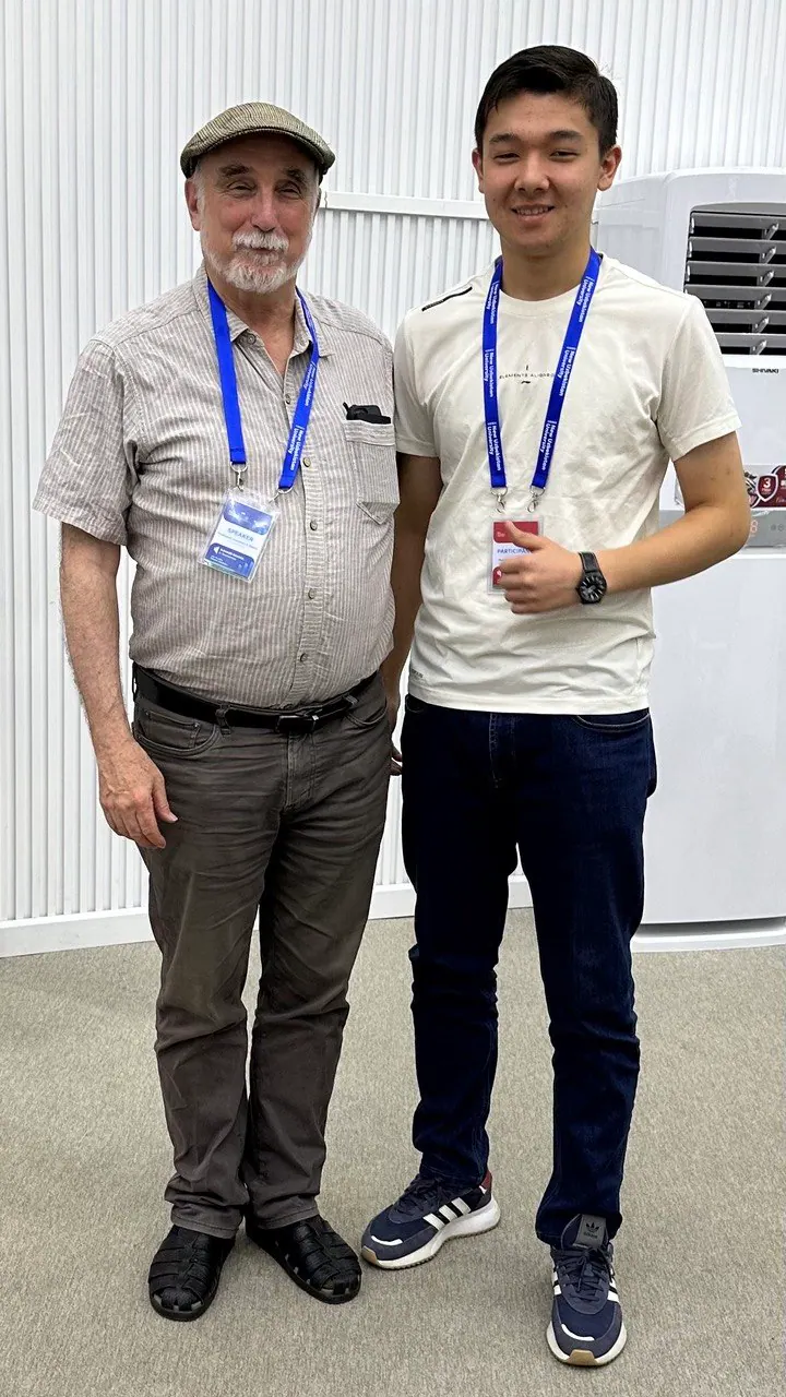 With Professor Lawrence Blume.